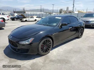 2018 Maserati Ghibli with VIN ZAM57XSA2J1286666, listed as a Copart auction lot 54070305 with 60,562 mi miles and Salvage Title. Bid and sale history available at carsss.com. Image 1.