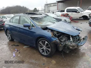 2019 Subaru Legacy Limited with VIN 4S3BNAN62K3034195, listed as a IAAI auction lot 41581383 with 127,000 mi miles. Bid and sale history available at carsss.com. Image 1.