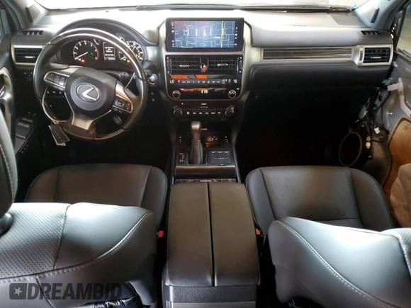 2022 Lexus GX 460 Premium with VIN JTJAM7BX3N5329732, listed as a Copart auction lot 61983075 with 35,529 mi miles and Salvage title. Bid and sale history available at DreamBid. Image 8.