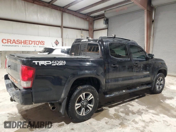 2016 Toyota Tacoma SR with VIN 5TFCZ5AN9GX030609, listed as a Copart auction lot 44028405 with 237,622 mi miles and Salvage Title. Bid and sale history available at carsss.com. Image 3.
