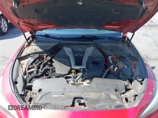 2017 Infiniti Q50 Red Sport 400 with VIN JN1FV7AR3HM870642, listed as a IAAI auction lot 42070635 with 163,848 mi miles. Bid and sale history available at carsss.com. Image 10.