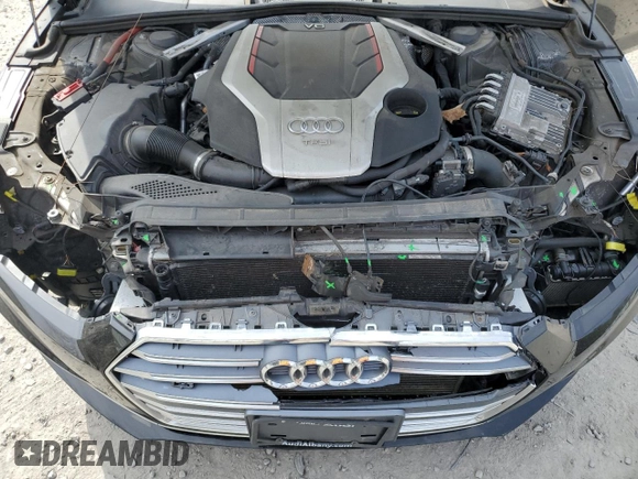 2018 Audi S5 Premium Plus z VIN WAUP4AF50JA130428, wystawiony jako Copart lot #48885195 z przebiegiem 83 420 mil mil oraz Szkoda całkowita • Salvage title. Historia ofert i sprzedaży dostępna na DreamBid. Obrazek 11.