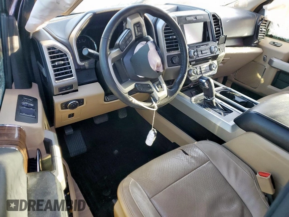 2015 Ford F-150 XL with VIN 1FTEW1CG9FKD08090, listed as a Copart auction lot 52092745 with Not Provided miles and Salvage Title. Bid and sale history available at carsss.com. Image 8.