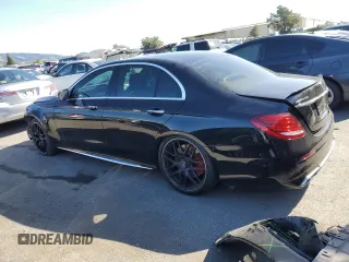 2020 Mercedes-Benz E-Class AMG E 63 S with VIN WDDZF8KB8LA717950, listed as a Copart auction lot 44249075 with 27,991 mi miles and Salvage Title. Bid and sale history available at carsss.com. Image 2.