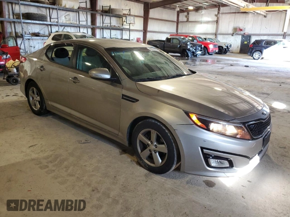 2014 Kia Optima LX z VIN 5XXGM4A73EG330811, wystawiony jako Copart lot #46655255 z przebiegiem 125 783 mil mil oraz Szkoda całkowita • Salvage title. Historia ofert i sprzedaży dostępna na DreamBid. Obrazek 4.