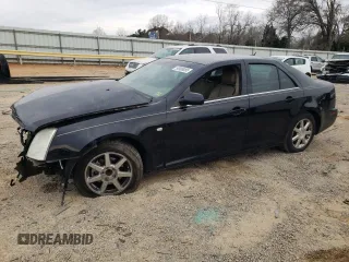 2005 Cadillac STS with VIN 1G6DC67A650124858, listed as a Copart auction lot 50908085 with 128,088 mi miles and Salvage Title. Bid and sale history available at carsss.com. Image 1.