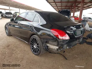 2017 Mercedes-Benz C-Class C 300 with VIN 55SWF4JB7HU207075, listed as a IAAI auction lot 41912144 with 76,745 mi miles. Bid and sale history available at carsss.com. Image 3.