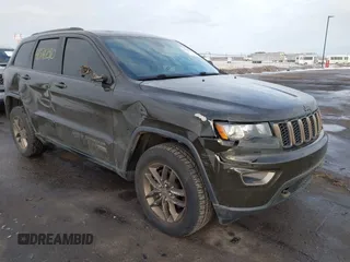 2016 Jeep Grand Cherokee 75th Anniversary z VIN 1C4RJFAG0GC415301, wystawiony jako IAAI lot #41376290 z przebiegiem 111 868 mil mil oraz . Historia ofert i sprzedaży dostępna na DreamBid. Obrazek 1.