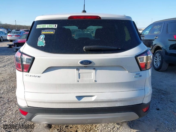 2017 Ford Escape SE with VIN 1FMCU9GD4HUB78704, listed as a IAAI auction lot 41993086 with 137,722 mi miles. Bid and sale history available at carsss.com. Image 16.