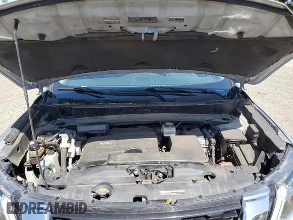 2020 Nissan Pathfinder S with VIN 5N1DR2AN7LC618959, listed as a Copart auction lot 57436355 with 66,458 mi miles and Salvage title. Bid and sale history available at DreamBid. Image 12.
