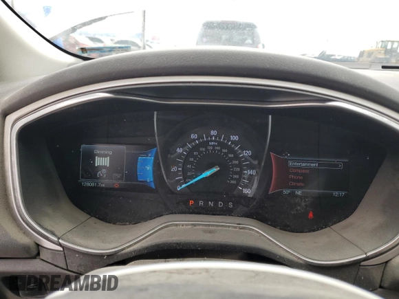 2015 Ford Fusion SE with VIN 3FA6P0H70FR127840, listed as a Copart auction lot 47652545 with 128,081 mi miles and Salvage Title. Bid and sale history available at DreamBid. Image 9.