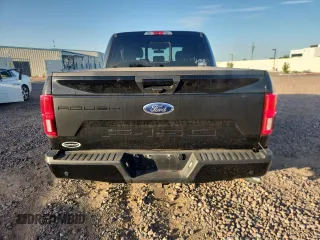 2018 Ford F-150 XL with VIN 1FTEW1E51JFE24106, listed as a Copart auction lot 63447235 with 32,509 mi miles and Salvage title. Bid and sale history available at DreamBid. Image 6.