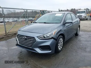 2019 Hyundai Accent SE with VIN 3KPC24A35KE063726, listed as a IAAI auction lot 41791285 with 108,470 mi miles and . Bid and sale history available at carsss.com. Image 2.