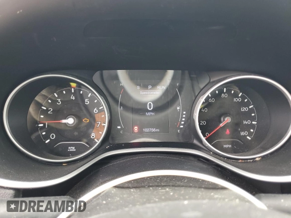 2017 Jeep Compass Latitude с VIN 3C4NJDBB6HT642052, выставлен на аукционе Copart как лот 60118465 с пробегом 102 756 миль миль и Чистый • Clean title. История ставок и продаж доступна на DreamBid. Изображение 9.