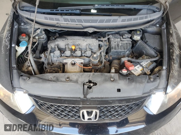 2009 Honda Civic EX with VIN 2HGFG12829H502324, listed as a Copart auction lot 49861775 with 126,788 mi miles and Salvage Title. Bid and sale history available at DreamBid. Image 11.