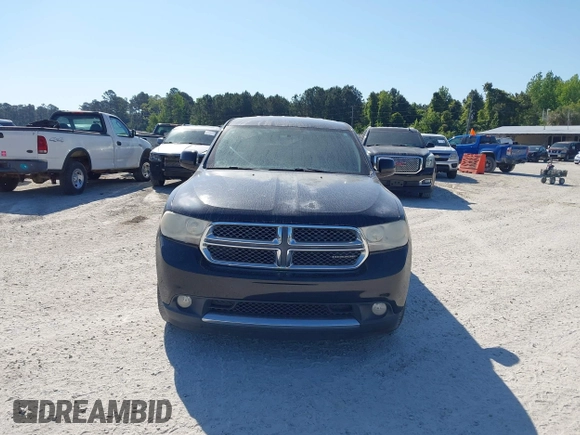 2012 Dodge Durango SXT with VIN 1C4RDHAG3CC195620, listed as a IAAI auction lot 42059797 with 148,570 mi miles. Bid and sale history available at carsss.com. Image 6.
