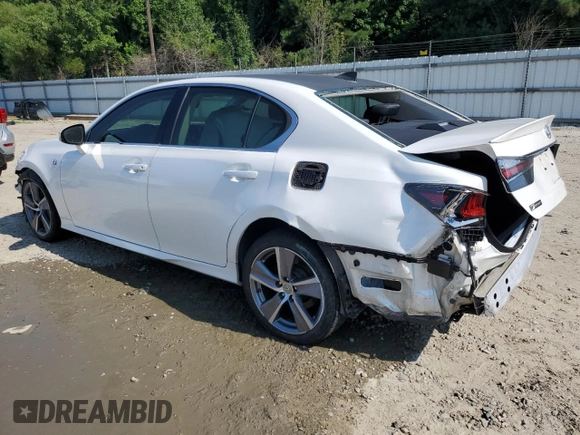 2016 Lexus GS 200t with VIN JTHBA1BLXGA002053, listed as a Copart auction lot 61637355 with 153,757 mi miles and Salvage title. Bid and sale history available at DreamBid. Image 2.