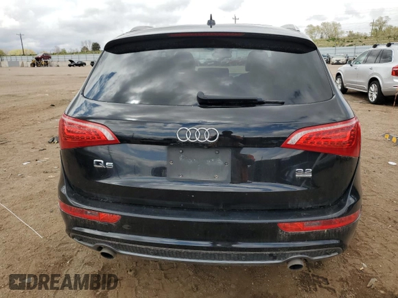 2011 Audi Q5 Premium Plus с VIN WA1DKBFP5BA004595, выставлен на аукционе Copart как лот 55610465 с пробегом Не указан миль и На запчасти • Non repairable. История ставок и продаж доступна на DreamBid. Изображение 6.