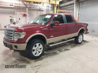 2013 Ford F-150 XL with VIN 1FTFW1ET7DKD12537, listed as a IAAI auction lot 41907823 with 234,445 mi miles. Bid and sale history available at carsss.com. Image 17.