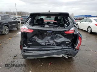 2024 Ford Edge SEL with VIN 2FMPK4J90RBB06307, listed as a Copart auction lot 47934745 with 7,649 mi miles and Salvage Title. Bid and sale history available at carsss.com. Image 6.