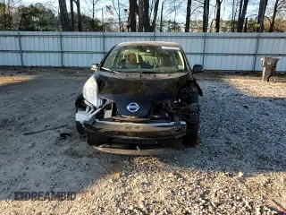 2015 Nissan LEAF SV with VIN 1N4AZ0CPXFC332849, listed as a Copart auction lot 47078555 with 77,339 mi miles and Salvage Title. Bid and sale history available at carsss.com. Image 14.