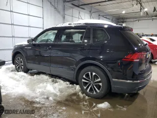 2024 Volkswagen Tiguan S with VIN 3VVFB7AX0RM137377, listed as a Copart auction lot 45110745 with 0 mi miles and Salvage Title. Bid and sale history available at carsss.com. Image 2.