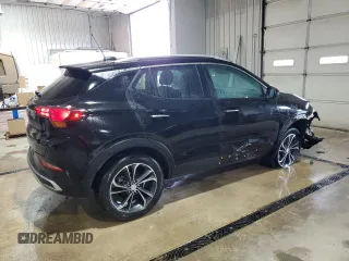2022 Buick Encore GX Select with VIN KL4MMESL9NB007710, listed as a Copart auction lot 57322985 with 41,200 mi miles and Salvage title. Bid and sale history available at DreamBid. Image 3.