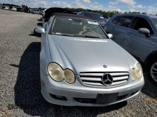 2007 Mercedes-Benz CLK 350 with VIN WDBTK56F97T078087, listed as a Copart auction lot 73850774 with Not Provided miles and Salvage Title. Bid and sale history available at carsss.com. Image 5.