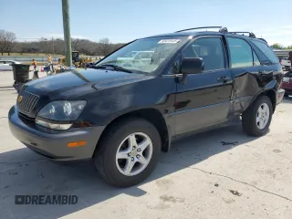1999 Lexus RX 300 Luxury SUV with VIN JT6HF10UXX0044177, listed as a Copart auction lot 50928945 with 277,780 mi miles and Salvage Title. Bid and sale history available at carsss.com. Image 1.