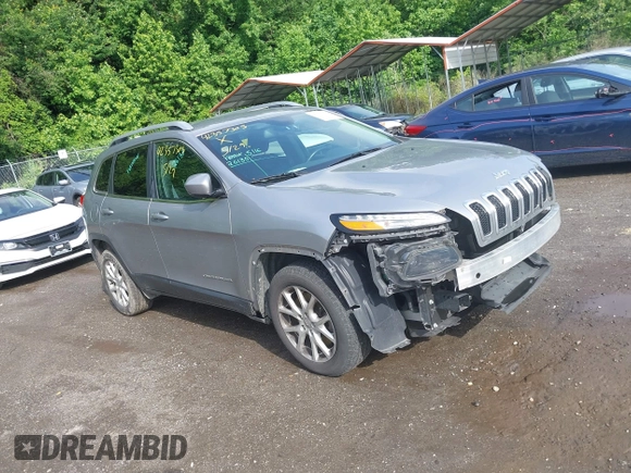 2017 Jeep Cherokee Latitude z VIN 1C4PJLCB4HW559926, wystawiony jako IAAI lot #42357305 z przebiegiem 106 188 mil mil oraz . Historia ofert i sprzedaży dostępna na DreamBid. Obrazek 1.