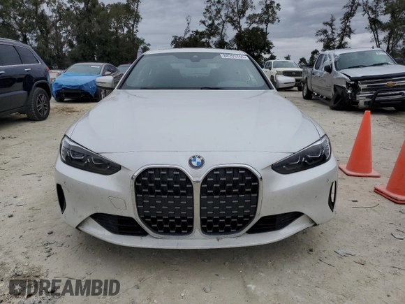 2021 BMW 4 Series 430i with VIN WBA53AP01MCF36632, listed as a Copart auction lot 88293765 with 41,429 mi miles and Salvage Title. Bid and sale history available at DreamBid. Image 5.
