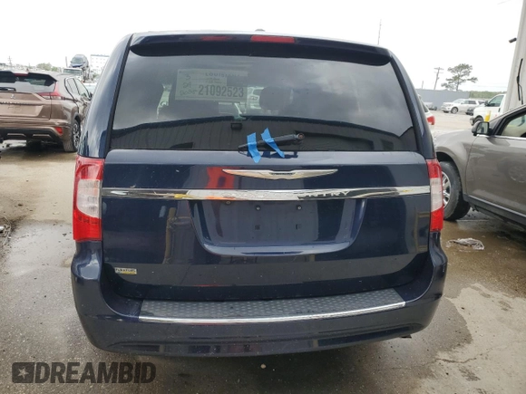 2014 Chrysler Town & Country Touring with VIN 2C4RC1BG4ER440833, listed as a Copart auction lot 51657295 with 139,534 mi miles and Salvage Title. Bid and sale history available at carsss.com. Image 6.