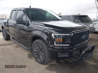 2020 Ford F-150 XL with VIN 1FTEX1CPXLKF47589, listed as a IAAI auction lot 42041854 with 87,542 mi miles and . Bid and sale history available at DreamBid. Image 1.