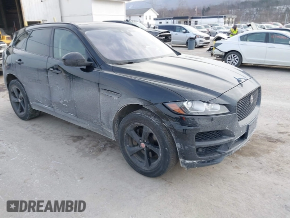 2018 Jaguar F-Pace 25t Premium with VIN SADCJ2FX4JA324255, listed as a IAAI auction lot 41320455 with 94,063 mi miles and . Bid and sale history available at DreamBid. Image 1.