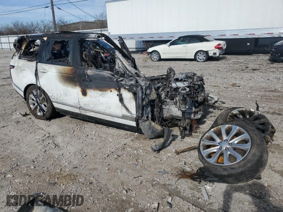 2016 Land Rover Range Rover HSE with VIN SALGS2PF0GA305400, listed as a Copart auction lot 49580505 with Not provided miles and Salvage title. Bid and sale history available at DreamBid. Image 4.