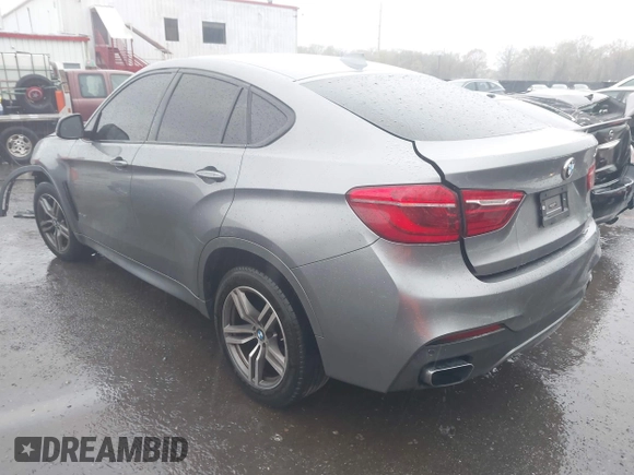 2017 BMW X6 xDrive50i with VIN 5UXKU6C56H0S99611, listed as a IAAI auction lot 41973292 with 117,123 mi miles. Bid and sale history available at carsss.com. Image 3.