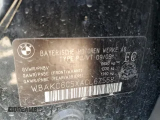 2010 BMW 7 Series 750i xDrive z VIN WBAKC6C5XACL67558, wystawiony jako Copart lot #88550755 z przebiegiem 108 796 mil mil oraz Szkoda całkowita • Salvage title. Historia ofert i sprzedaży dostępna na DreamBid. Obrazek 12.