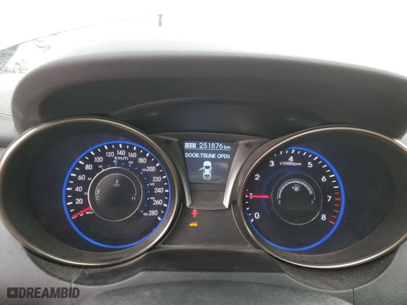 2015 Hyundai Genesis Coupe 3.8L Base with VIN KMHHT6KJ0FU128450, listed as a Copart auction lot 50540655 with 251,876 mi miles and Clean Title. Bid and sale history available at carsss.com. Image 9.