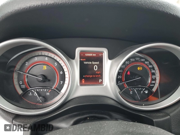 2017 Dodge Journey SXT z VIN 3C4PDCCG1HT605429, wystawiony jako Copart lot #42967285 z przebiegiem 123 325 mil mil oraz Szkoda całkowita • Salvage title. Historia ofert i sprzedaży dostępna na DreamBid. Obrazek 9.