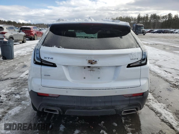 2023 Cadillac XT4 AWD Sport with VIN 1GYFZFR43PF109725, listed as a Copart auction lot 46972445 with 16,736 mi miles and Salvage Title. Bid and sale history available at carsss.com. Image 6.