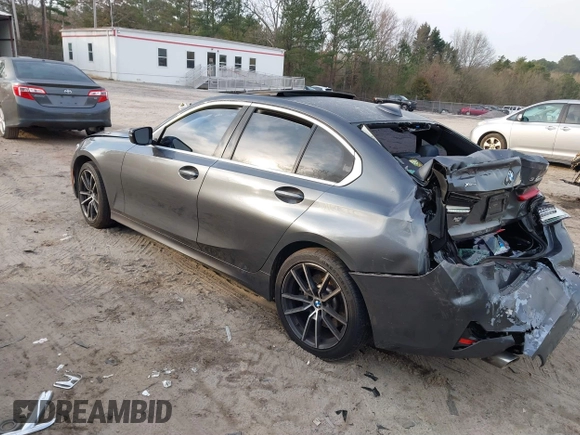 2019 BMW 3 Series 330i xDrive with VIN WBA5R7C53KAJ84615, listed as a IAAI auction lot 41774006 with Not provided miles and . Bid and sale history available at DreamBid. Image 3.