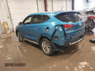2017 Hyundai Tucson SE with VIN KM8J3CA46HU495416, listed as a IAAI auction lot 41627994 with 128,347 mi miles. Bid and sale history available at carsss.com. Image 3.