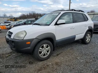 2006 Hyundai Tucson GLS with VIN KM8JN72D06U313853, listed as a Copart auction lot 50465365 with 147,023 mi miles and Clean Title. Bid and sale history available at carsss.com. Image 1.