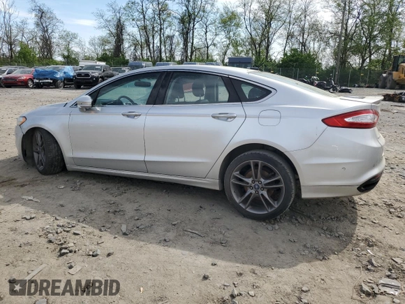 2013 Ford Fusion Titanium with VIN 3FA6P0K9XDR115752, listed as a Copart auction lot 53790415 with 132,902 mi miles and Salvage title. Bid and sale history available at DreamBid. Image 2.