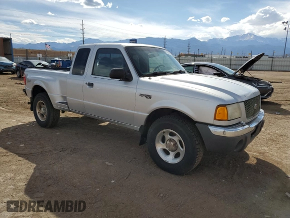 2001 Ford Ranger XL Fleet with VIN 1FTZR15EX1PA77734, listed as a Copart auction lot 51075185 with 243,491 mi miles and Clean Title. Bid and sale history available at DreamBid. Image 4.