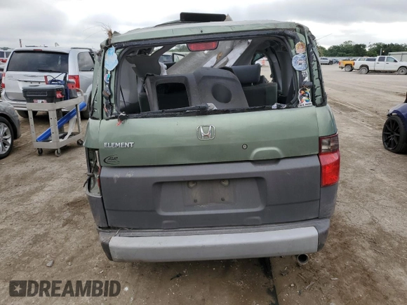 2003 Honda Element EX с VIN 5J6YH28513L012789, выставлен на аукционе Copart как лот 57359825 с пробегом Не указан миль и Списание • Salvage title. История ставок и продаж доступна на DreamBid. Изображение 6.