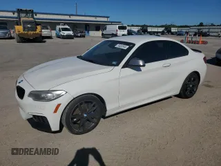 2016 BMW 2 Series M235i xDrive with VIN WBA1J9C50GV371750, listed as a Copart auction lot 74323344 with 92,512 mi miles and Clean Title. Bid and sale history available at carsss.com. Image 1.