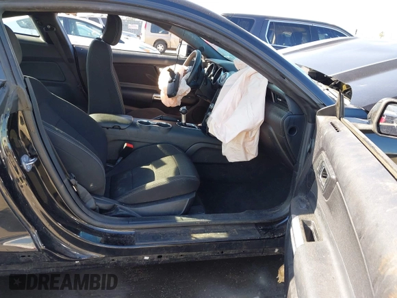 2017 Ford Mustang V6 with VIN 1FA6P8AM0H5330635, listed as a IAAI auction lot 41825651 with Not Provided miles and . Bid and sale history available at carsss.com. Image 5.