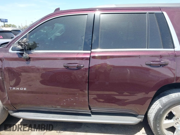 2017 Chevrolet Tahoe LT with VIN 1GNSCBKC7HR341235, listed as a IAAI auction lot 41827553 with Not provided miles and . Bid and sale history available at DreamBid. Image 14.