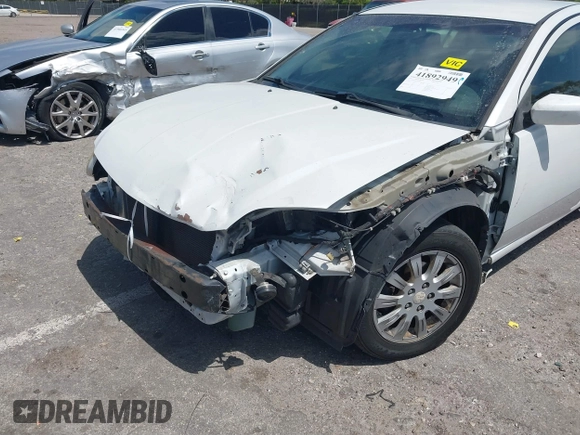 2012 Mitsubishi Galant FE with VIN 4A32B2FF8CE016851, listed as a IAAI auction lot 41892949 with 120,615 mi miles. Bid and sale history available at carsss.com. Image 6.